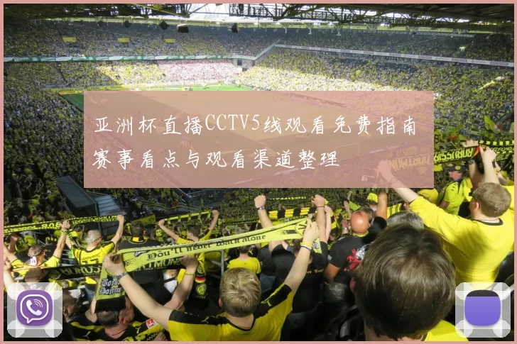 亚洲杯直播CCTV5线观看免费指南 赛事看点与观看渠道整理
